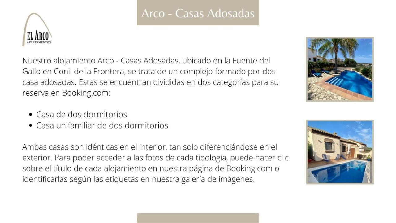 Arco Casas Adosadas Conil De La Frontera Eksteriør billede